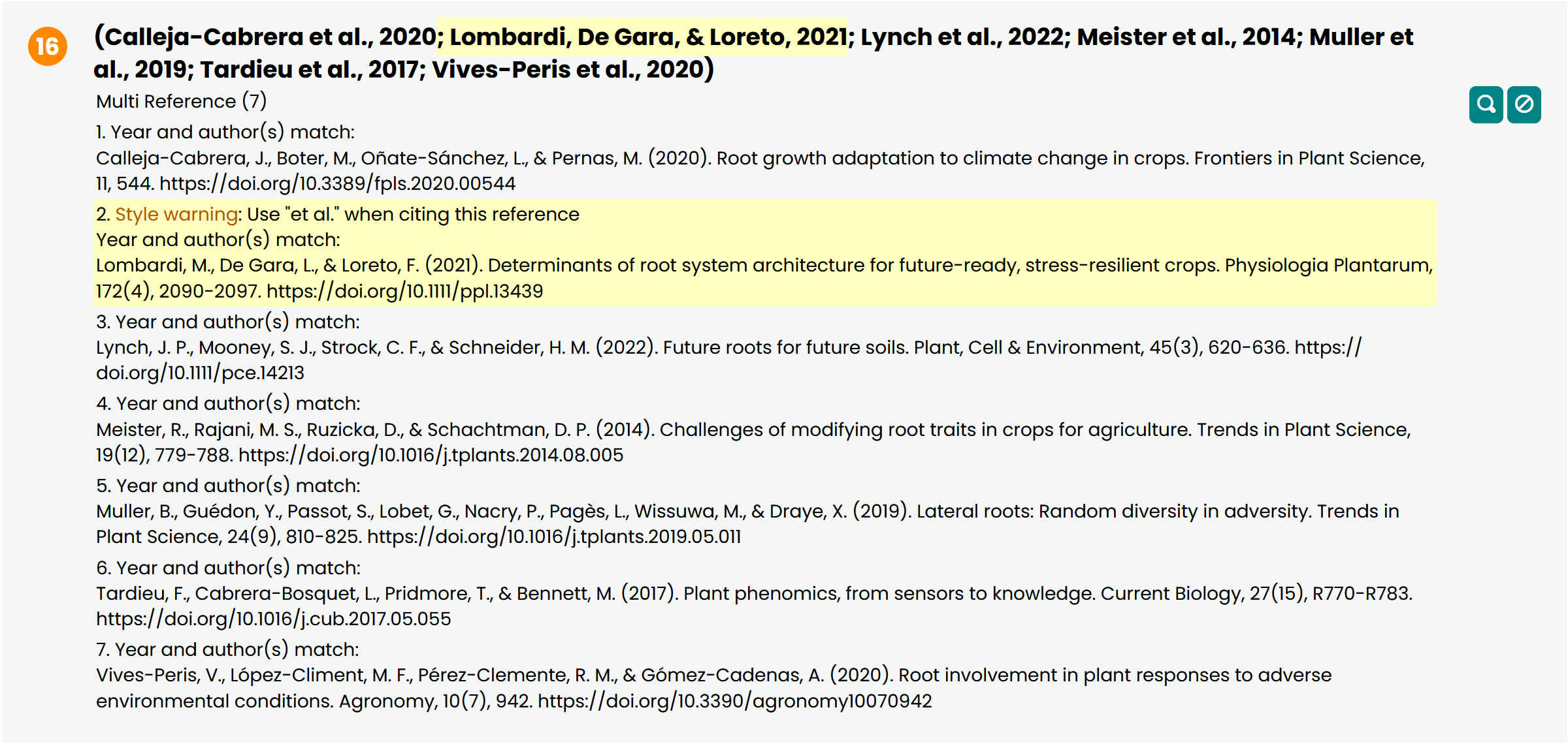 Screenshot of issue with Calleja-Cabrera et al. citation